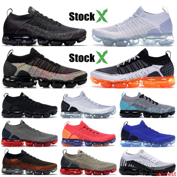 

2020 knit 2.0 triple black fly 1.0 running shoes men women bhm red orbit metallic gold designer shoes sneakers trainers 36-45