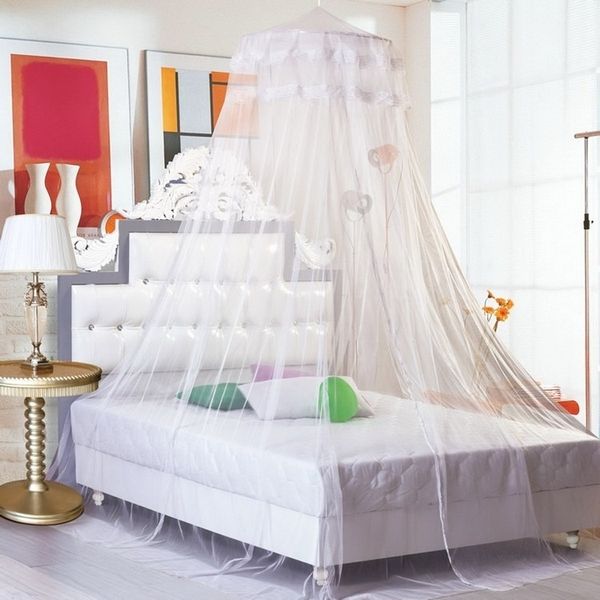 60x250x820cm Romantic Round Princess Hanging Ceiling Mosquito Net