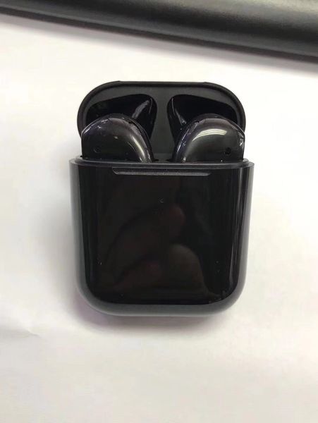 

Black h1 chip wirele charging airpod generation 2 bluetooth headphone auto paring earphone with photo en itive ear function