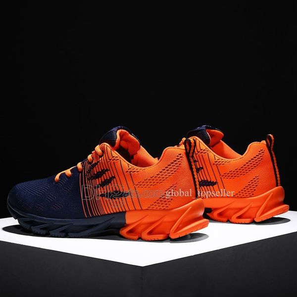 

new arrival with box fashion men shoes mesh breathable sneakers walking male footwear new comfortable lightweight running shoes ac-200301061, White;red