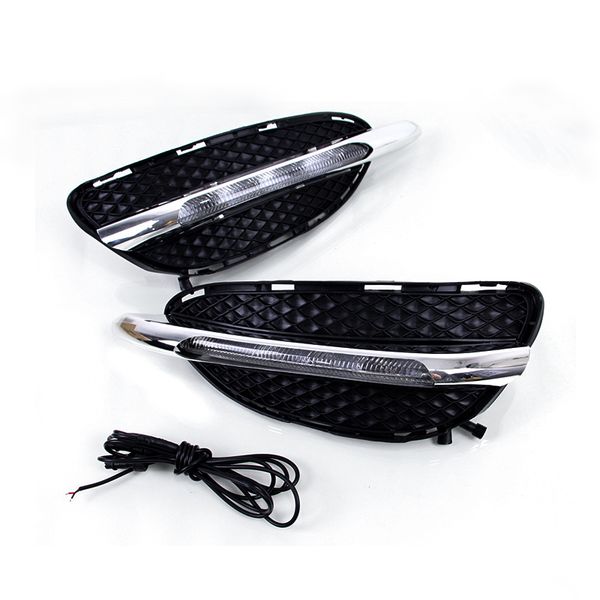 

2pcs car accessories led drl for w212 e180 e200 e260 e320 e400 daytime running lights 2014 2015 automobile