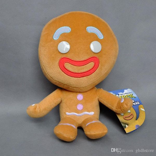 

new 9.5" 24cm gingerbread man plush doll anime collectible soft dolls gifts soft toys