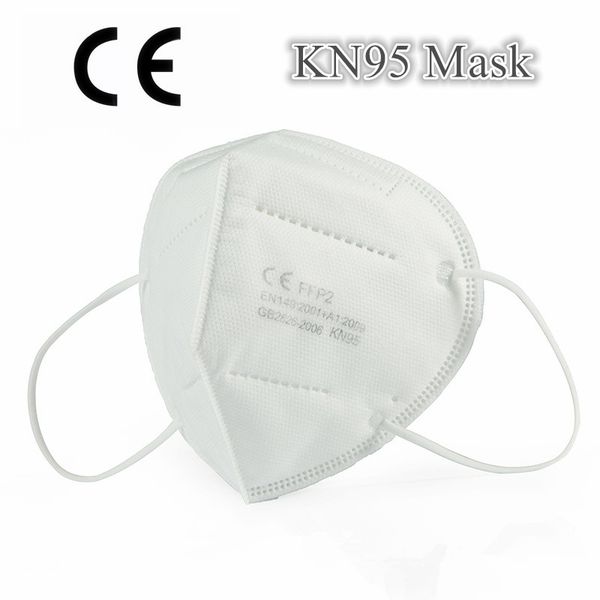 

DHL доставка в наличии CE сертифицированный KN95 Маска шестислойный фильтр N95 FFP2 PM 2.5 пылезащитные защитные маски для лица