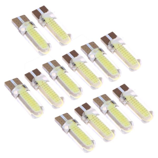 

2/4/6 w5w 168 t10 3w shows wide light silicone license plate reading lamp