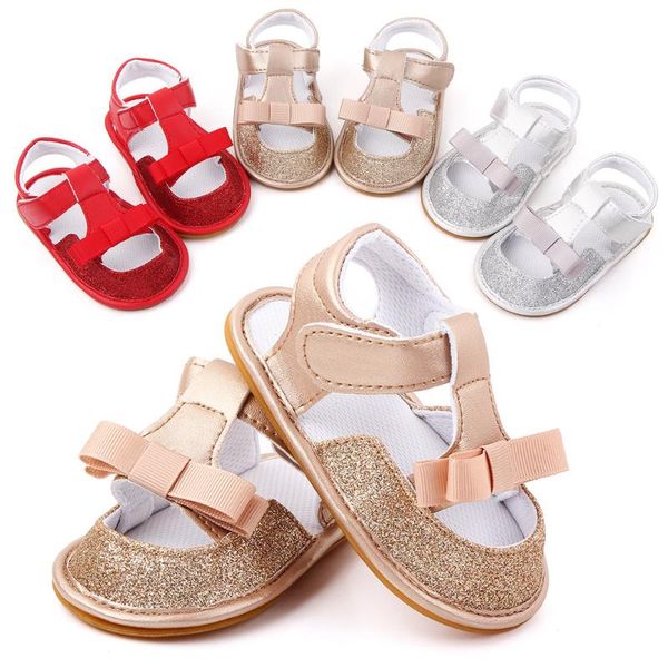 

sandals 2021 the princess baby shoes soft sole girl, Black;red