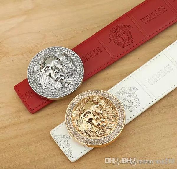 

designer belts for mens belts designer belt luxury belt leather business belts women big gold buckle gift, Black;brown