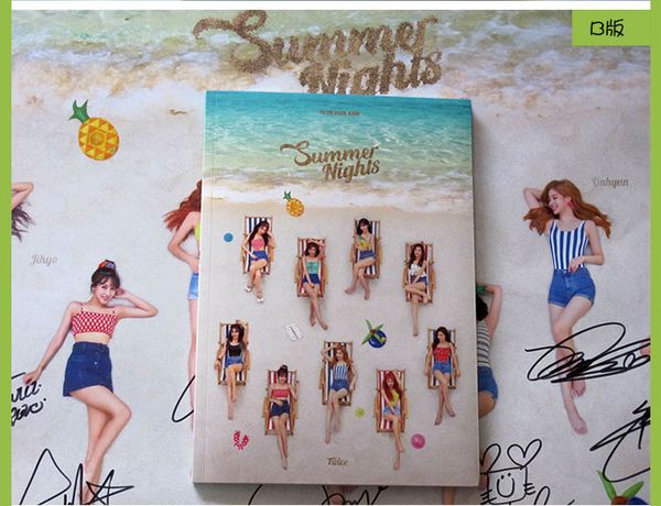 

signed дважд авогѬаом 2018 воѬой албом summer nights албом cd + коѬейкое подпиан пое