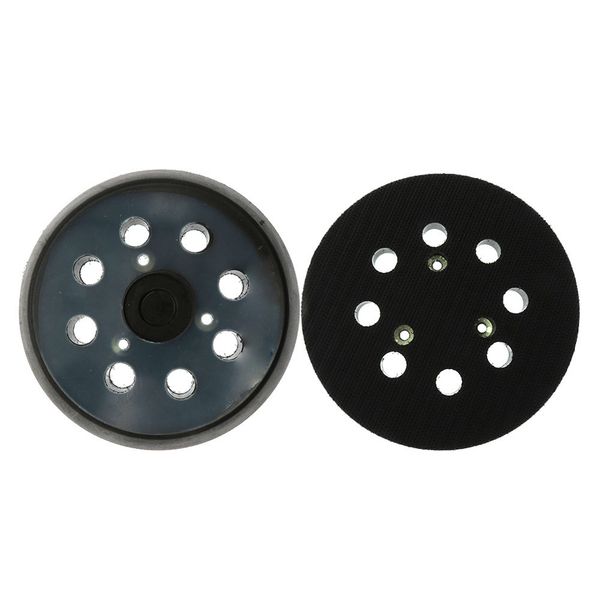 

accessories easy use abrasive dust grinding 5 inch sanding disc convenient 8 holes plate polishing replacement tool