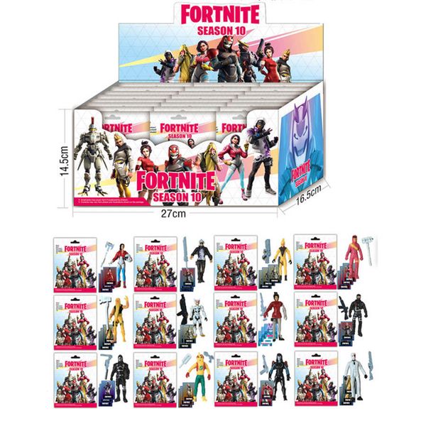 

2019 new tenth generation fortnite doll toy with card kid 15cm 4 5 039 cartoon game fortnite llama keleton role figure toy lol