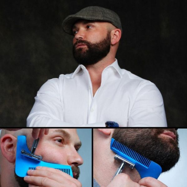 Beard Shaping Tool Styling Template Women Beard Comb For Template