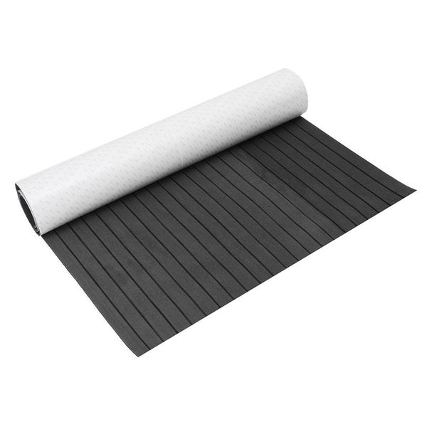 

1200mmx2400mm 5mm teak flooring self adhesive eva foam teak sheet mat boat decking for car marine yacht dark grey