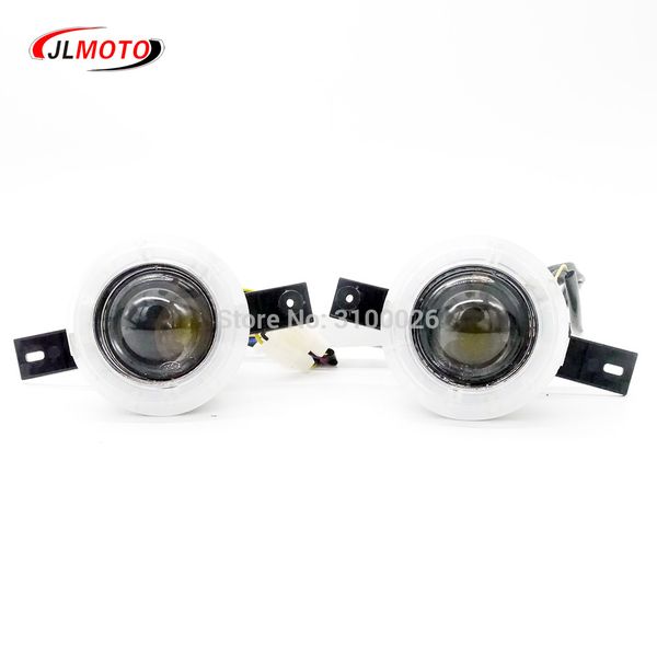 

1pair / 2шт zoom hid led передний свет jinling 110cc 150cc 200cc atv quad bike jla-13t-2 jla-13-10 armada atv150b части