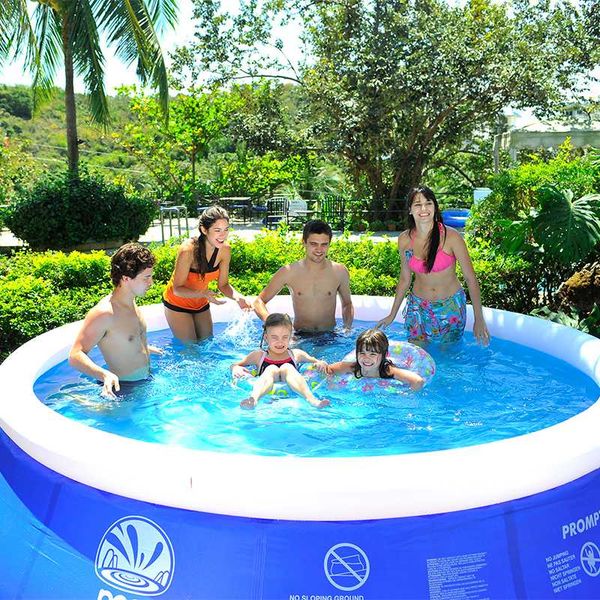 

1.8x0.73m summer big swimming pool clip net thick super pad pool home inflatable bathtub kids bath tub outdoor for children toys