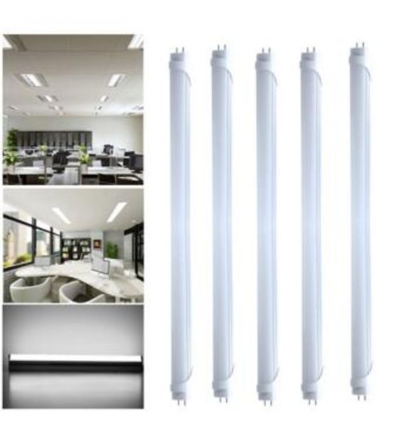 T8 LED 5FT Super Bright LED Tube T8 22W 100LM / W прозрачная крышка Заменить на флуоресцентный светильник AC85-265V трубы Light G13 1500