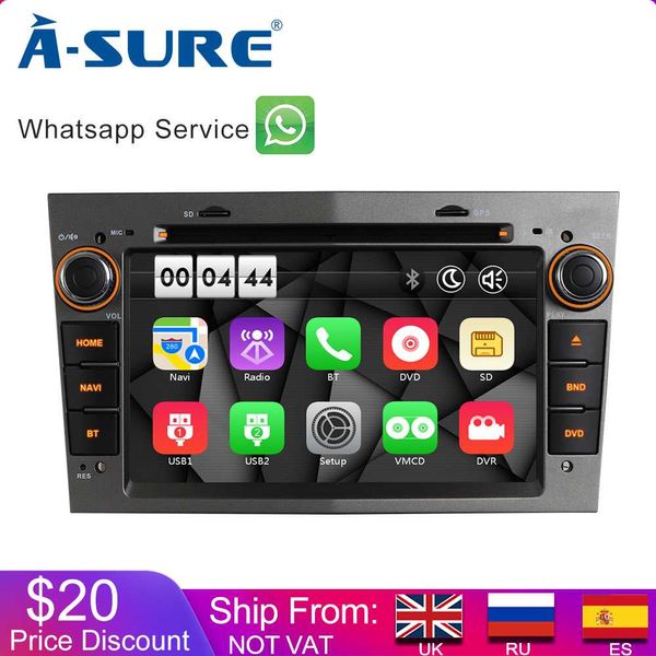 A-Sure Auto Radio GPS Lettore DVD Stereo di Navigazione Per Vauxhall Antara Vectra Zafira Astra Meriva Vivaro DAB + car dvd