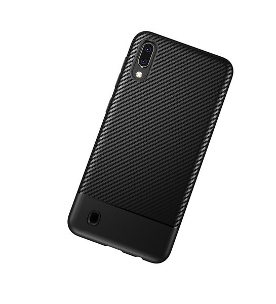 

for samsung galaxy m10 m20 s10 plus lite note9 case carbon fiber craft tpu anti slip phone case full cover for samsung huawei