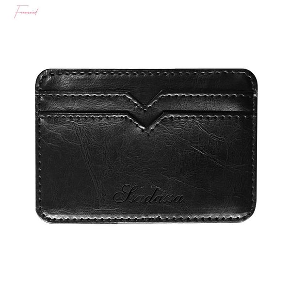 

2019 новая мода человек маленький кожаный волшебный кошелек с карманом для монет мужской мини кошелек денежный мешок держатель кредитной кар, Red;black