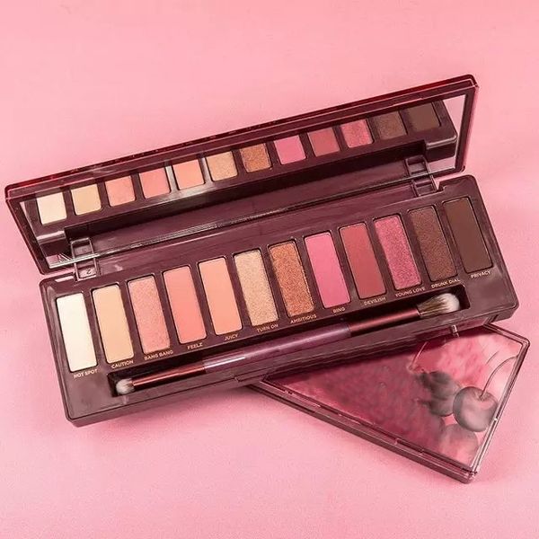 

highest qualitymakeup cherry eyeshadow beauty makeup palette cherry eyeshadow palette matte shimmer epacket +gift