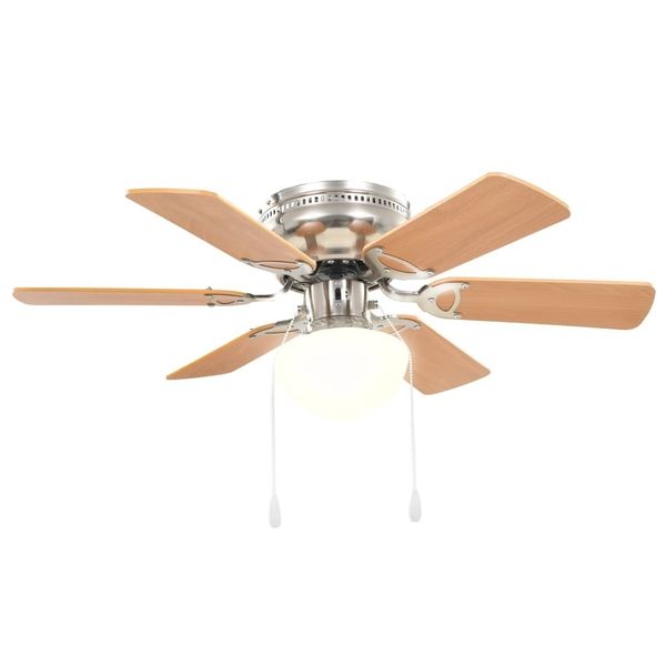

ornate ceiling fan with light 82 cm light brown other laundry products
