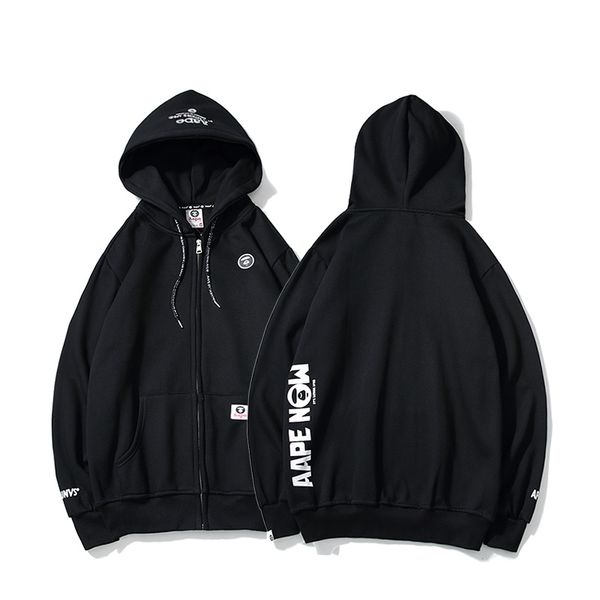 

aape men designer fashion hoodie luxury brand couple hoodies quality selling comfortable hoodie boutique leisure wild hooded sweater, Black;brown
