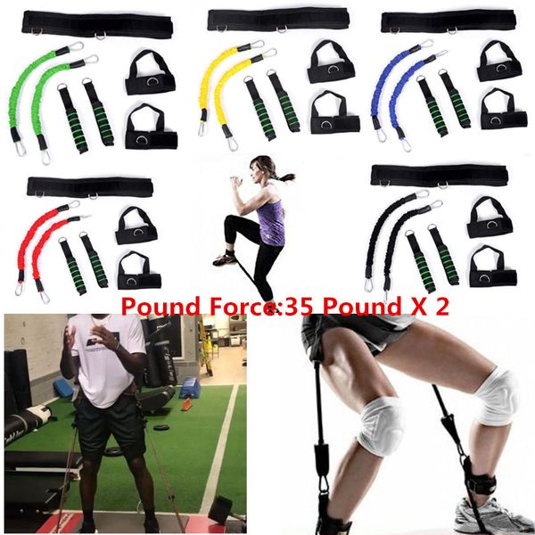 

jump trainer elastic bands for fitness chest expander resistance bands set basketball volleyball football leg agility training