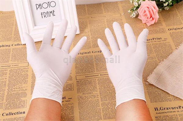 

quality elastic disposable vinyl exam gloves transparent one-off 100pcs insulation protective safety food grade pvc golves