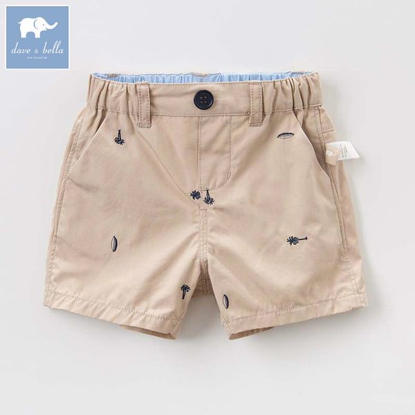 

dave bella summer baby fashion khaki shorts infant toddler pants children boys casual clothes 1 pc, Black