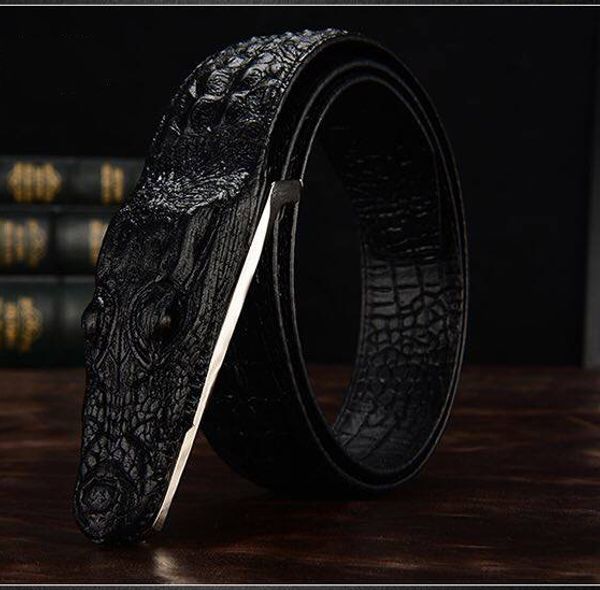 

Конструктор Ремни Крокодил бляшкой Бизнес Мужские ремни Лучшие моды Cowhide Роскошн