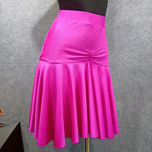 

new pink latin skirt for women black dance skirt vestido de flecos flamengo rumba/samba/cowboy rose red dancing vdb501, Black;red