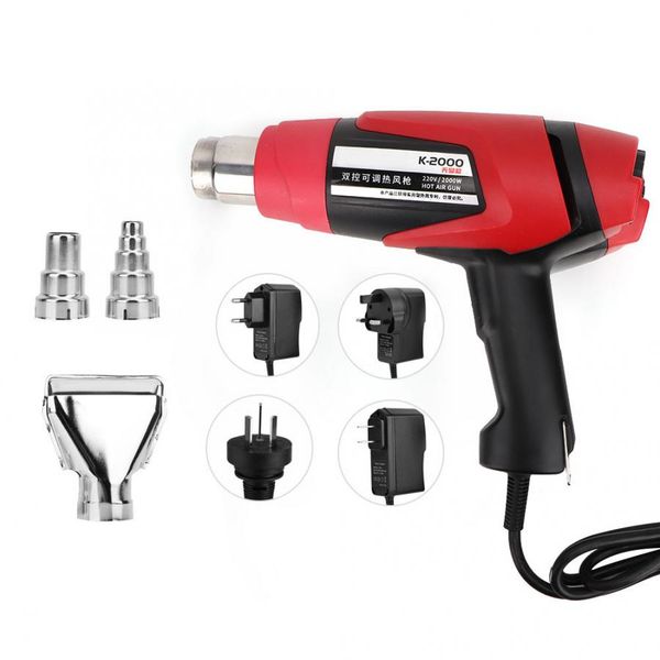 

industrial electric air gun 2000w adjustable temperature heat gun new