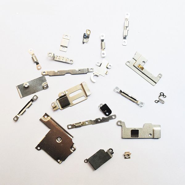 

20 pcs small parts 22 in 1 set repair replacement parts for iphone 6s plus metal holder bracket fastening pad spacer