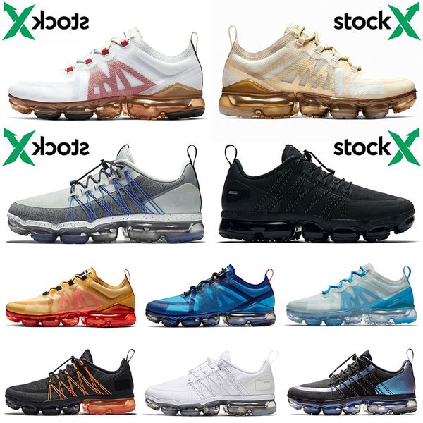 

новая voparm подушка run utility 2019 мужчины женщины кроссовки cny белого золота моды тренеры тройной черный серый синий cushions марка кро