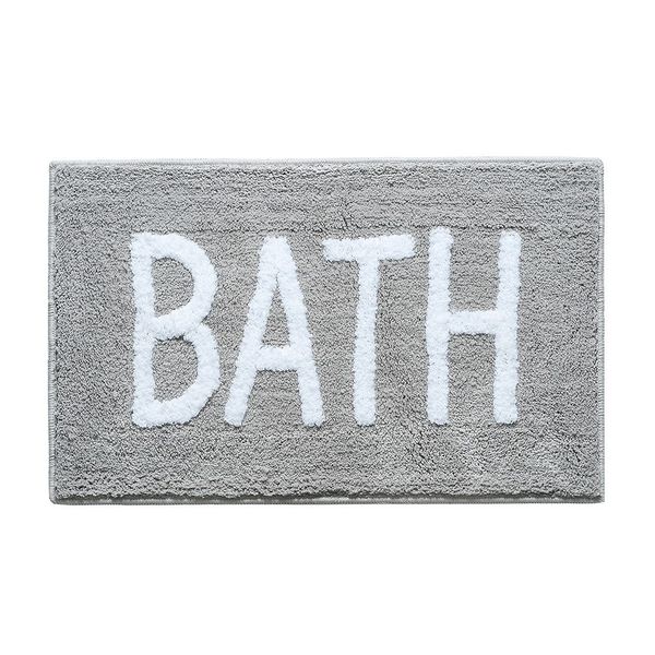 

soft microfiber shaggy non slip absorbent bath mat bathroom shower carpet
