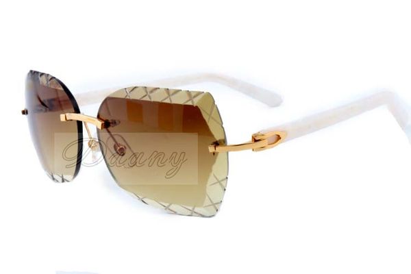 

wholesale-mirror, jindian fashion high-quality carving sunglasses 8300593 leisure ultra-light white board sunglasses, size: 60-18-140, White;black