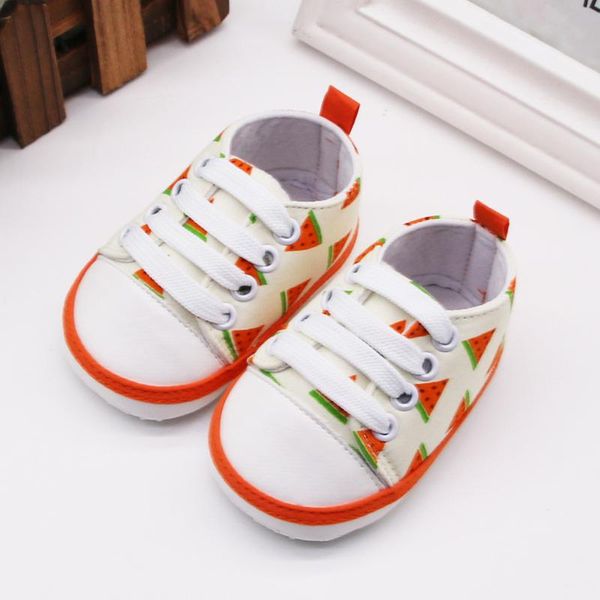 

infant newborn sneakers first walkers tenis crib shoes baby boys girls kawaii fruits flats shoes toddlers non slip booties