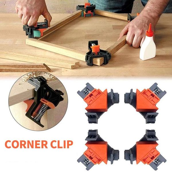 

corner clamps woodworking locator 5-22mm corner clip positioning fixture tool glass wood picture frame woodwork right angle