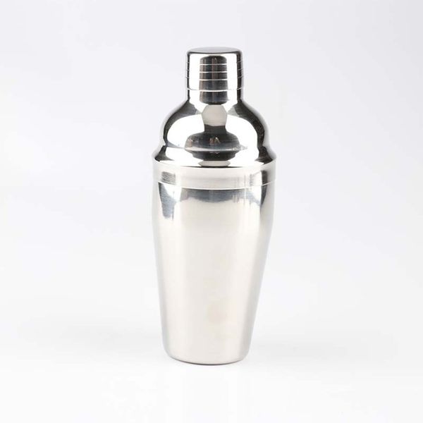 

23pcs stainless steel cocktail shaker set barware kit with square wooden rack for bartender drink party bar tools