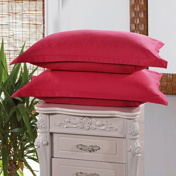 

1 piece pure grey color pillowcase brief style 100% polyester pillow case for bedroom solid color pillow cases 48cm*74cm xf336-3