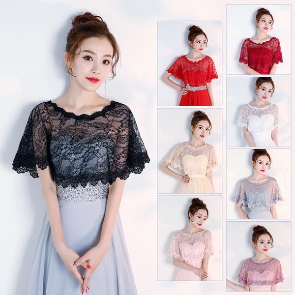 

2020 beautiful autumn wedding jackrt bolero bridal wrap bridal shawl wedding accessaries, White