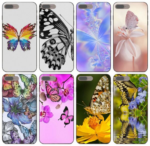 

[tongtrade] painting palette geometry butterfly case for iphone 8s 7s 6s plus x xs 11 pro max galaxy a8 plus honor 8x 9x lg k10 1pcs case