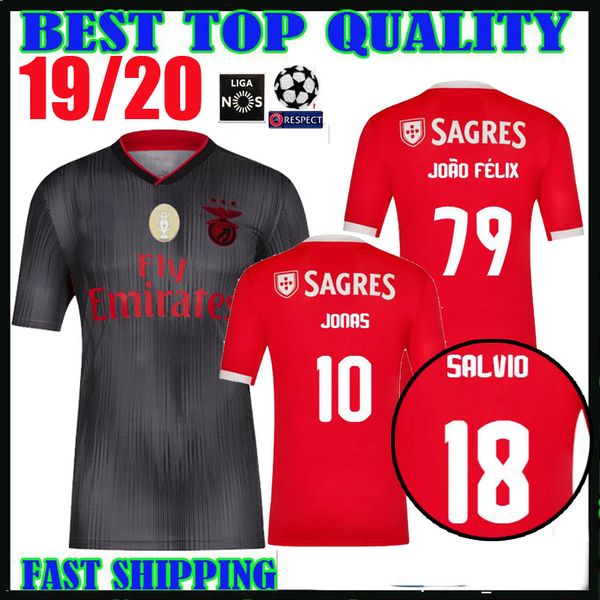 

19 20 benfica occer jer ey home away 2019 2020 champion league joao felix rafa pizzi alvio eferovic jona grimaldo football hirt
