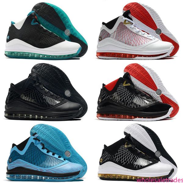 

2020 lebrons 7 low basketball shoes fresh bred king equalit lightyear lebron sneaker 7s sports trainers size 40-46