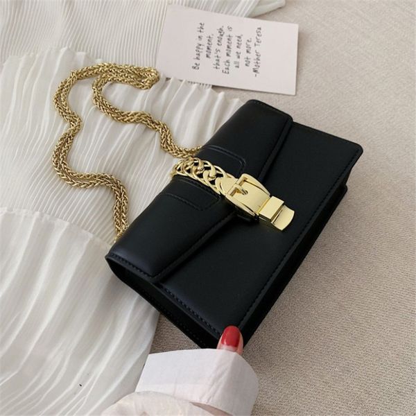

Hot Small Bags New Small Square Bag Fashion Versatile Chain Shoulder Crossbody Bag 7colors PH-CFY20061021