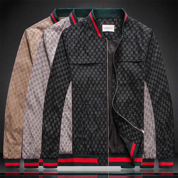 

2020new men's jacket fashion jacket slim casual streetwear outdoor casual jacket, Black;brown