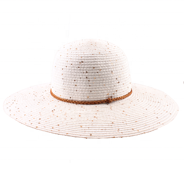 

bsci audit latest promotional customized straw beach hat for women