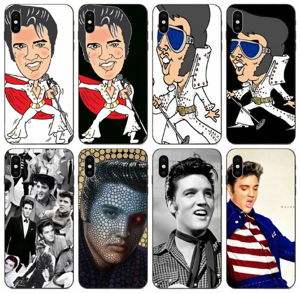 

tongtrade] мужчины элвис пресли чехол для apple iphone 11 pro max xs 8s 7s 6s galaxy s8 s9 s10 plus huawei p20 p30 motorola moto g5 1шт чех