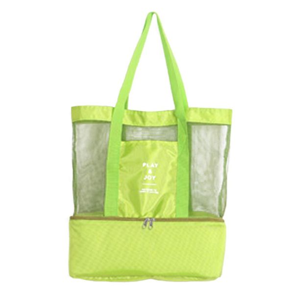 

new reusable shopping bags eco foldable waterproof handbags picnic lunch net bag storaging drink large capacity
