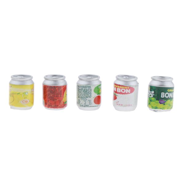 

5pcs dollhouse drinks bottles for 1/12 dollhouse miniatures