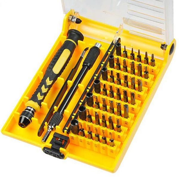 

45in1 multi-function precision screwdriver digital products repair tool box maintenance operation of telecommunications digital