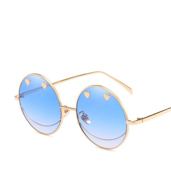 

women sunglasses stylish fashion round smile face sun glasses for woman sunglass oculos de sol, White;black